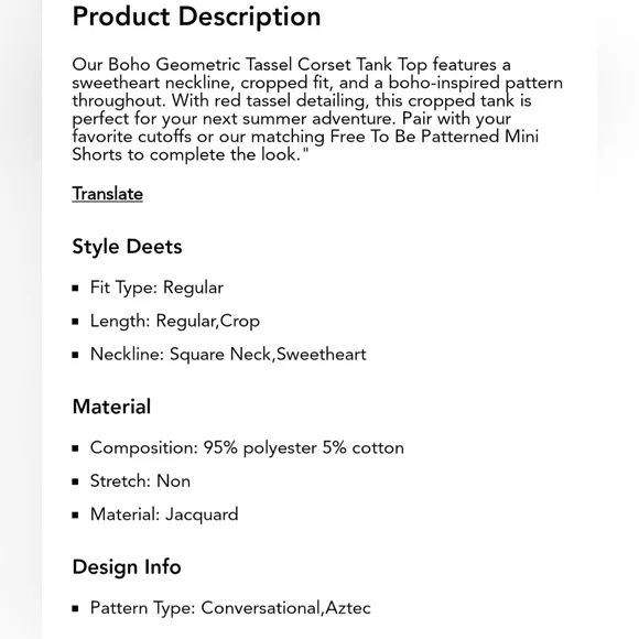 Cider Boho Geometric Set S - Picture 7 of 8